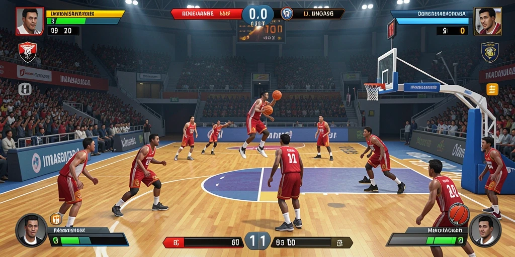 Tampilan karakter dalam game yang menarik dan detail.