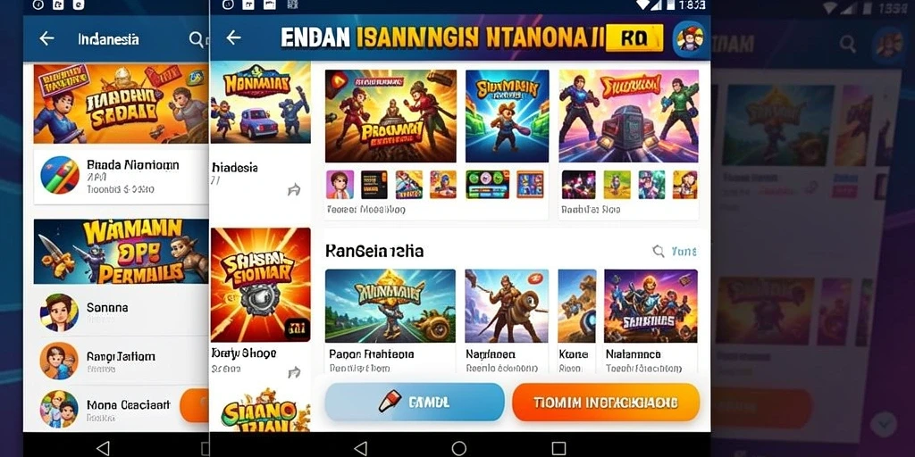 Tampilan antarmuka yang intuitif dan menarik.
