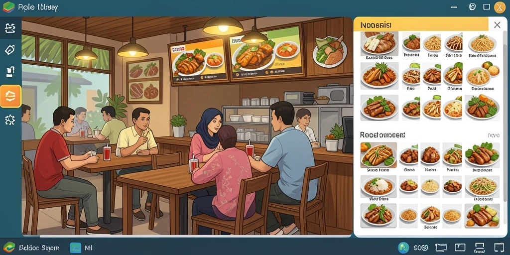 Tampilan antarmuka pengguna yang menarik dan mudah dinavigasi.