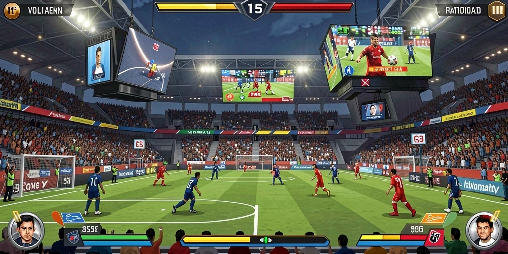 Tampilan antarmuka yang menarik dan modern.