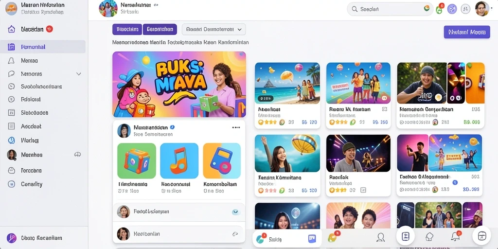 Screenshot menunjukkan tampilan karakter yang dinamis.