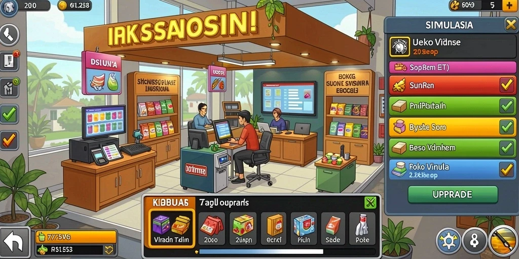 Gameplay yang seru dan penuh tantangan.