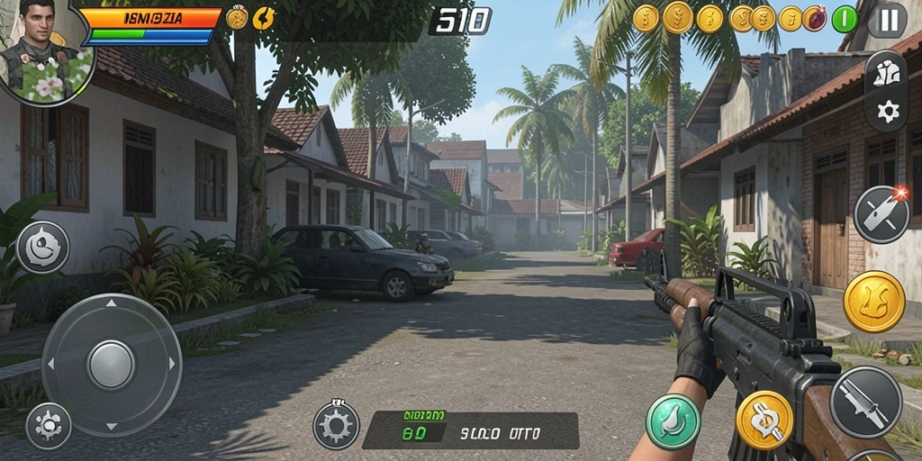 Antarmuka utama PASAR123 yang intuitif.