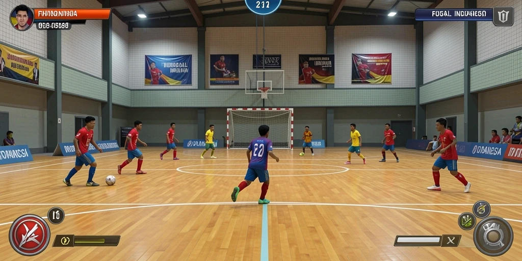 Tampilan karakter yang menarik dan unik.