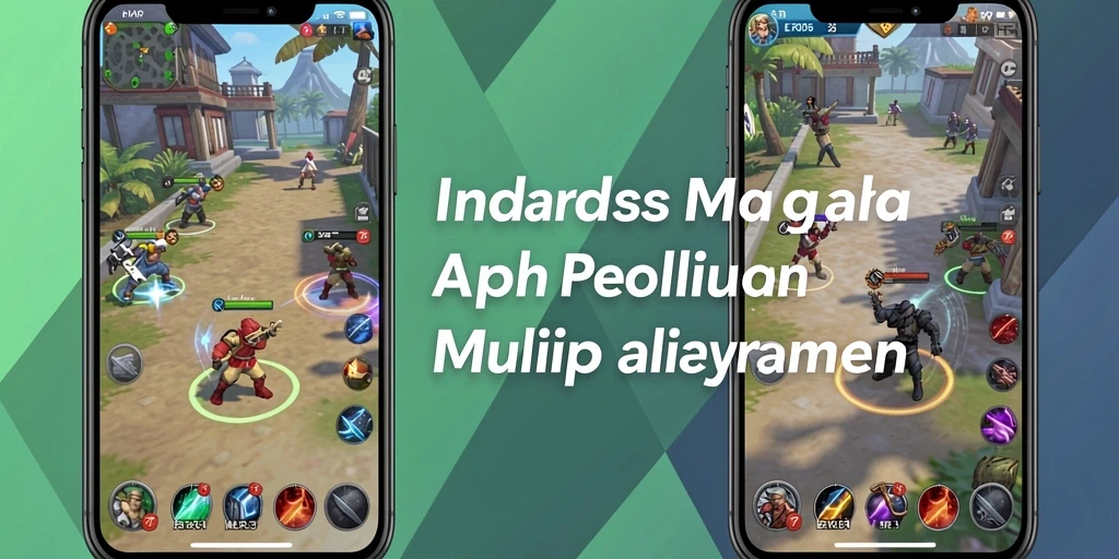 Screenshot menampilkan karakter utama dalam pertarungan epik.