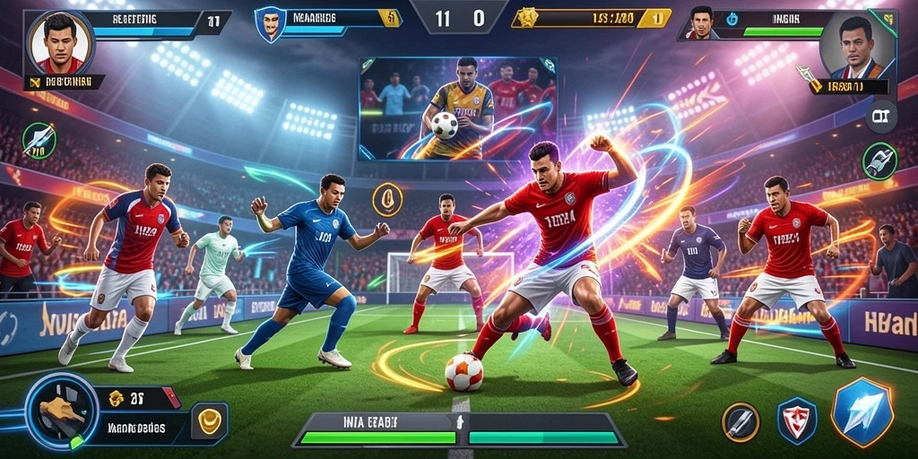 Screenshot menunjukkan tampilan awal permainan dengan grafis menawan.