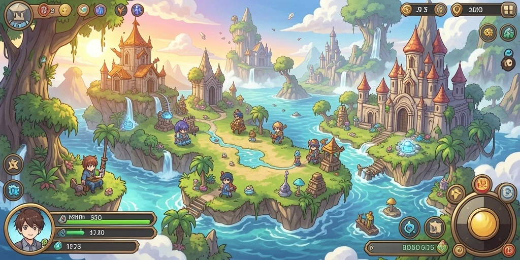 Screenshot menunjukkan grafis berkualitas tinggi dari gameplay.
