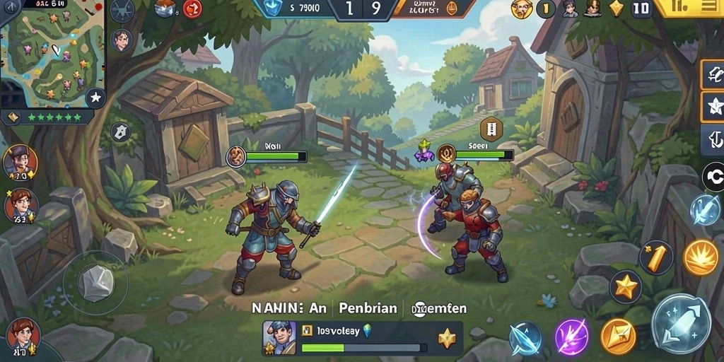 Tangkapan layar ini menunjukkan grafis yang menakjubkan dari S9S9.